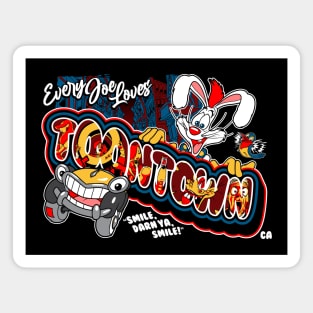 Every Joe Loves Toontown Magnet